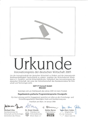 Innovationspreis deutsche Wirtschaft